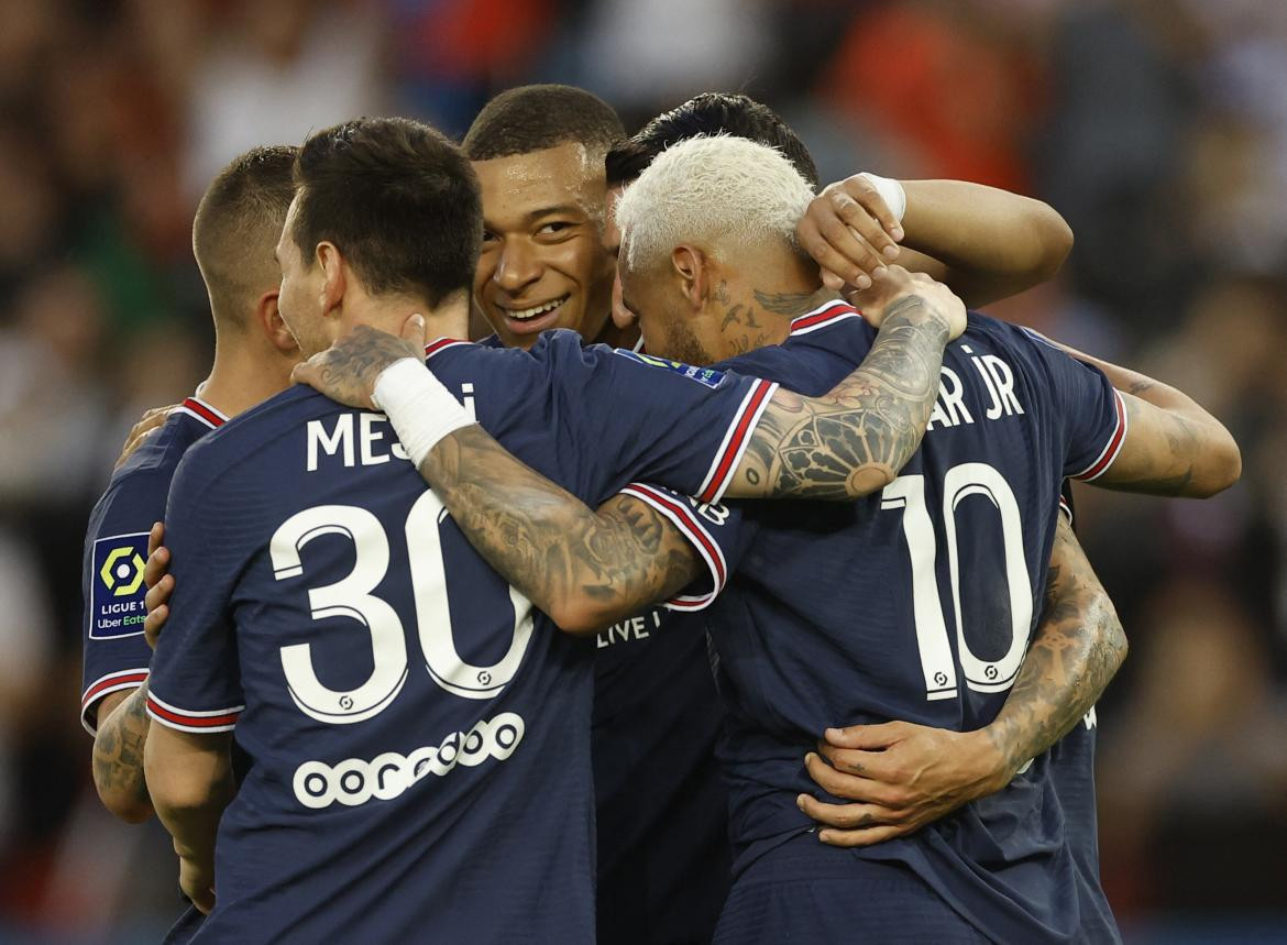 PSG vs Metz, fútbol francés. Foto: Reuters.