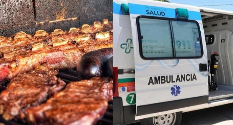 Jujuy: un hombre murió tras atragantarse con un pedazo de carne