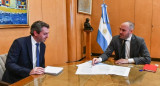 Guillermo Hang y Martín Guzmán. Foto: NA.