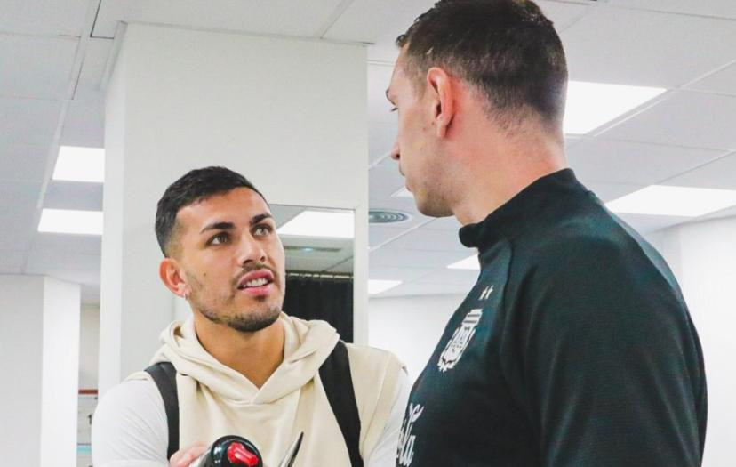 Leandro Paredes, Selección Argentina. Foto: NA.