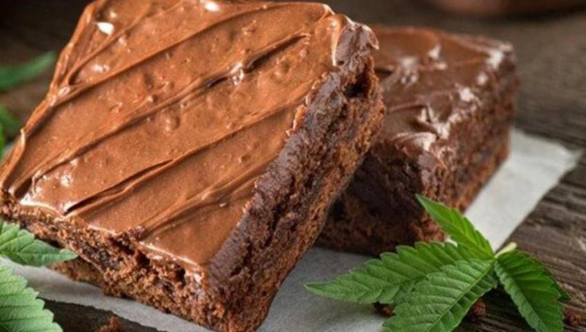 Brownie con marihuana. Foto: NA.