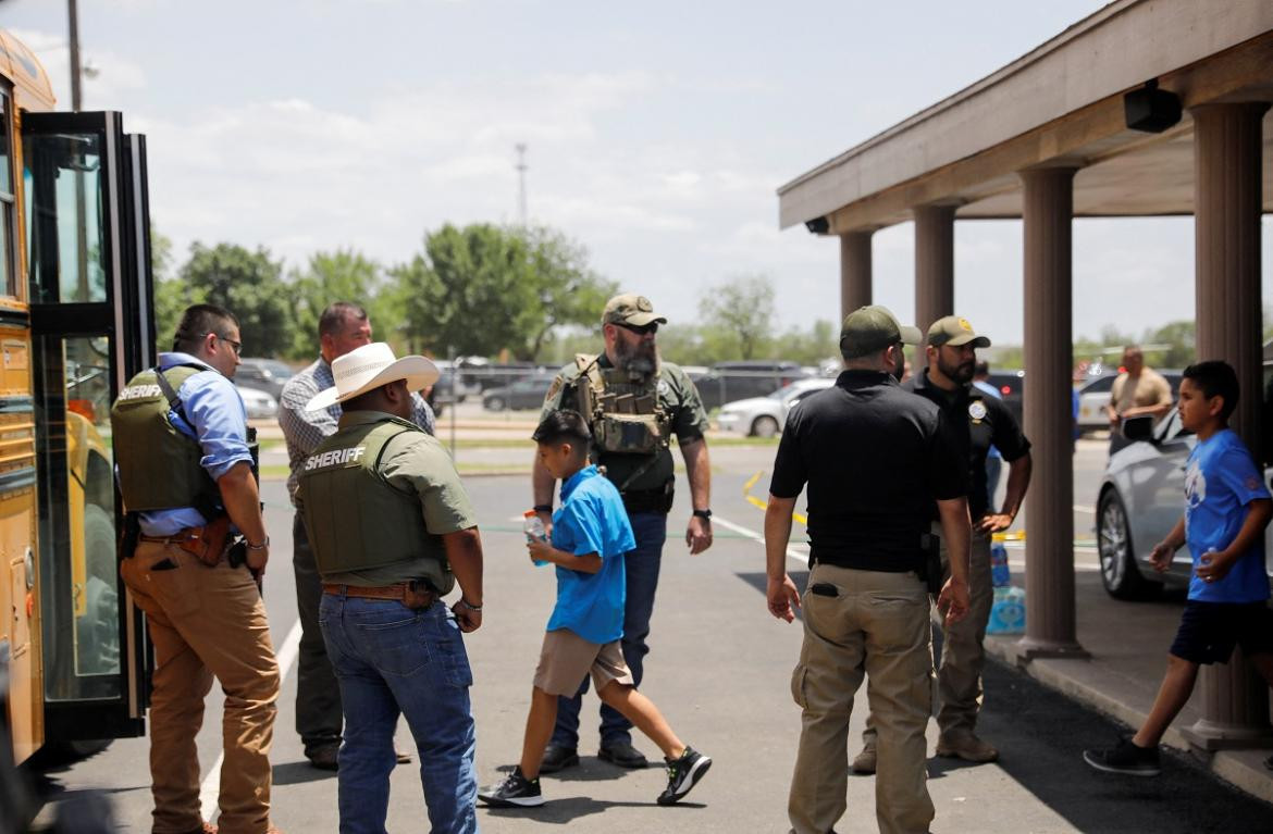 Tiroteo en Texas. Foto: Reuters