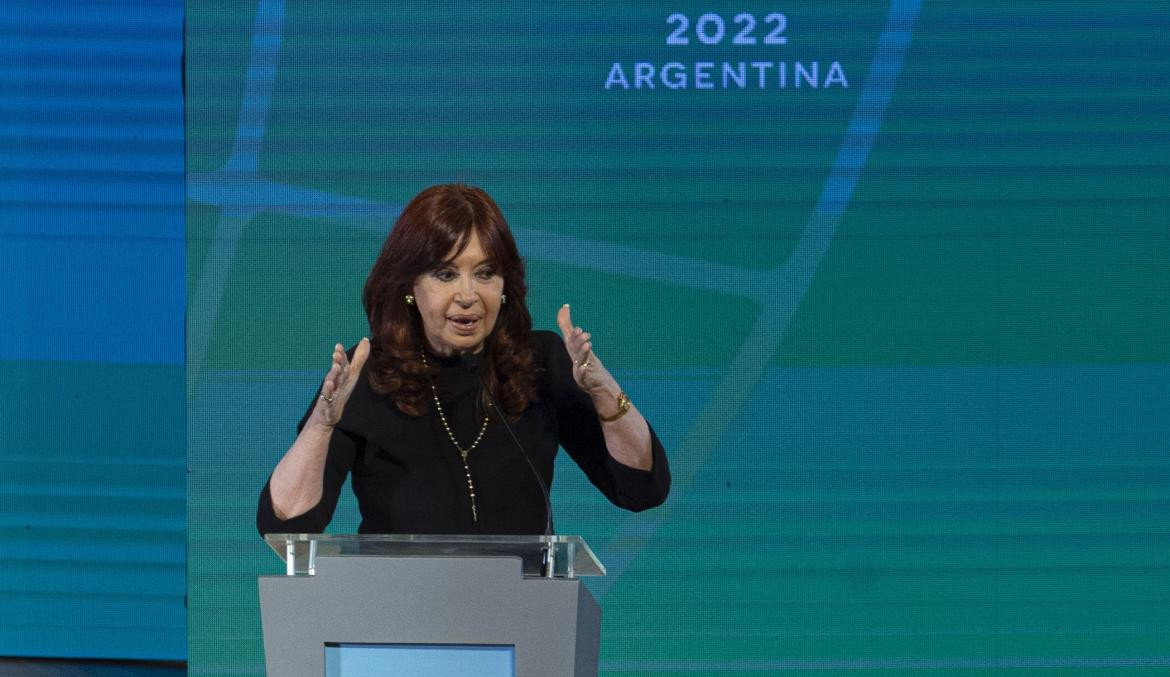 Cristina Kirchner, vicepresidenta. Foto: NA.