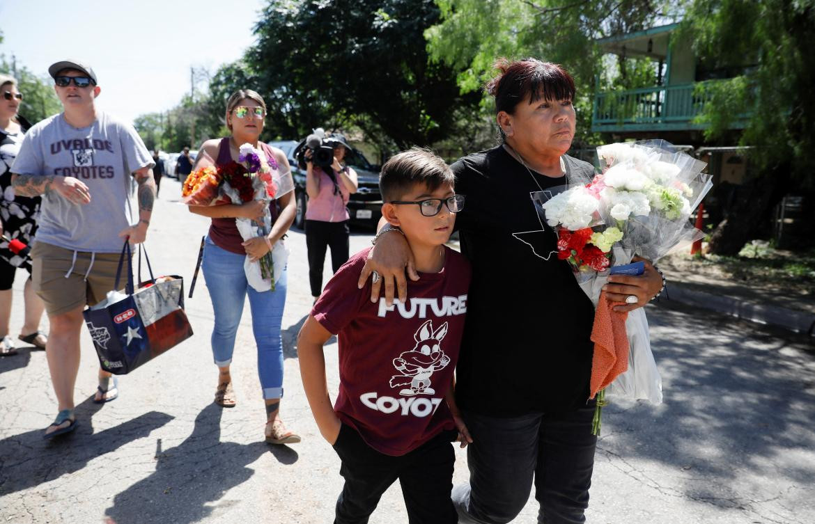 Tiroteo en Texas. Foto: REUTERS.