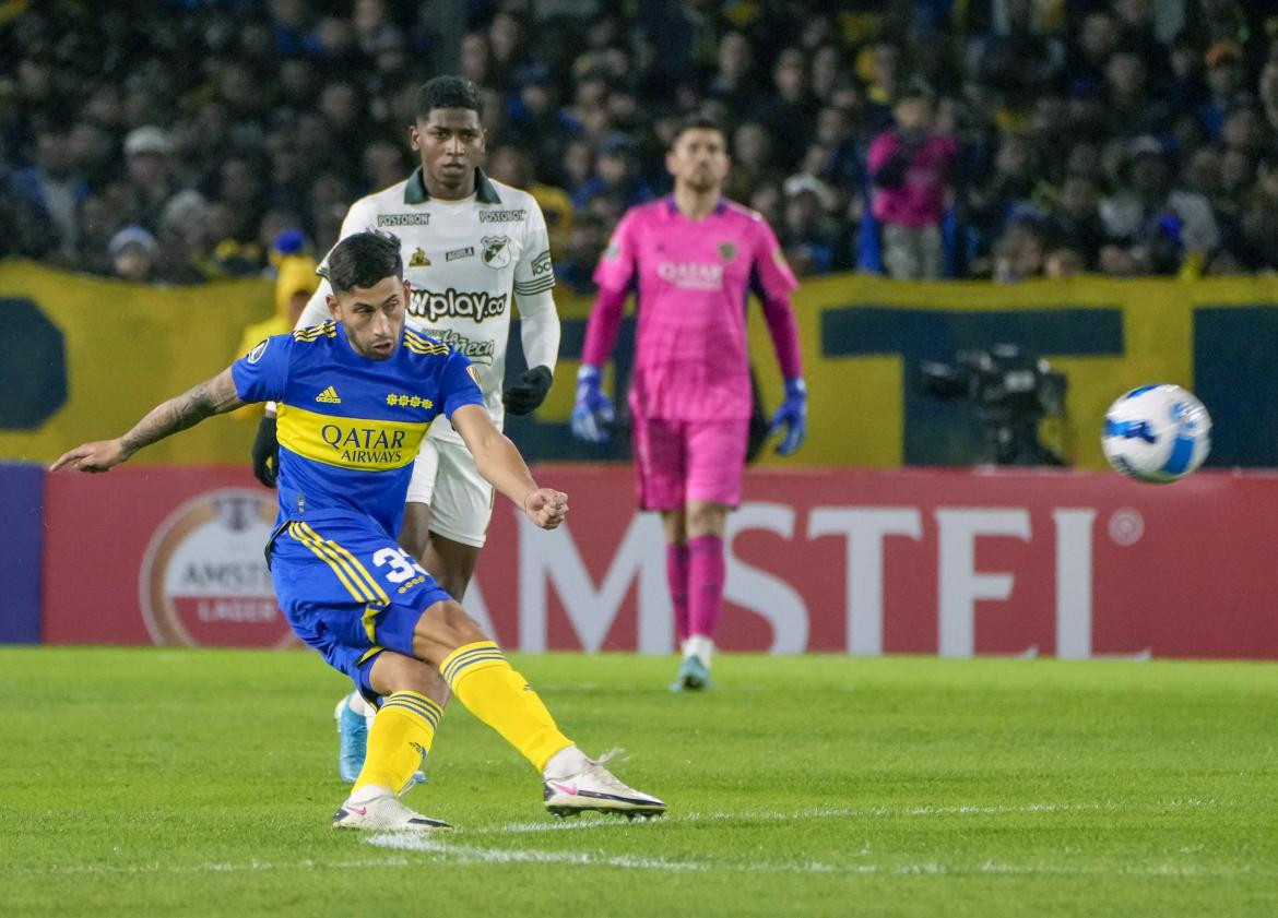 Alan Varela, Boca, Copa Libertadores. Foto: NA.