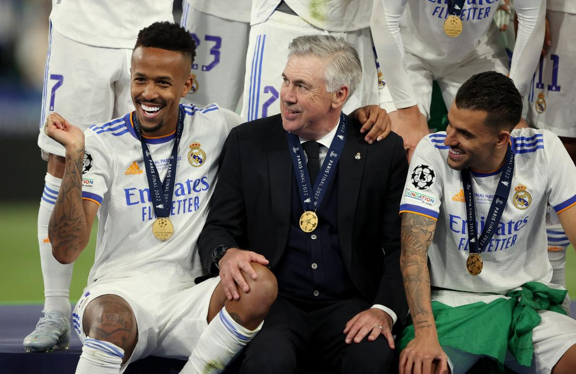 Carlo Ancelotti, técnico del Real Madrid. Foto: Reuters.