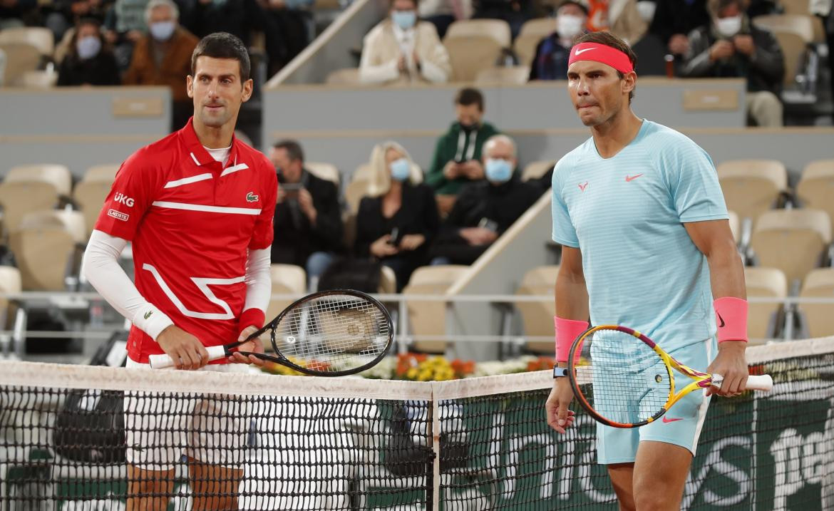 Djokovic y Nadal, tenis, Reuters