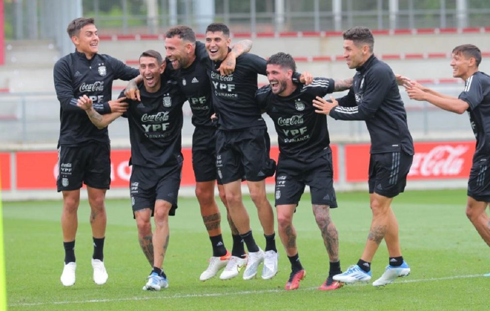 Selección argentina, fútbol, entrenamiento, NA