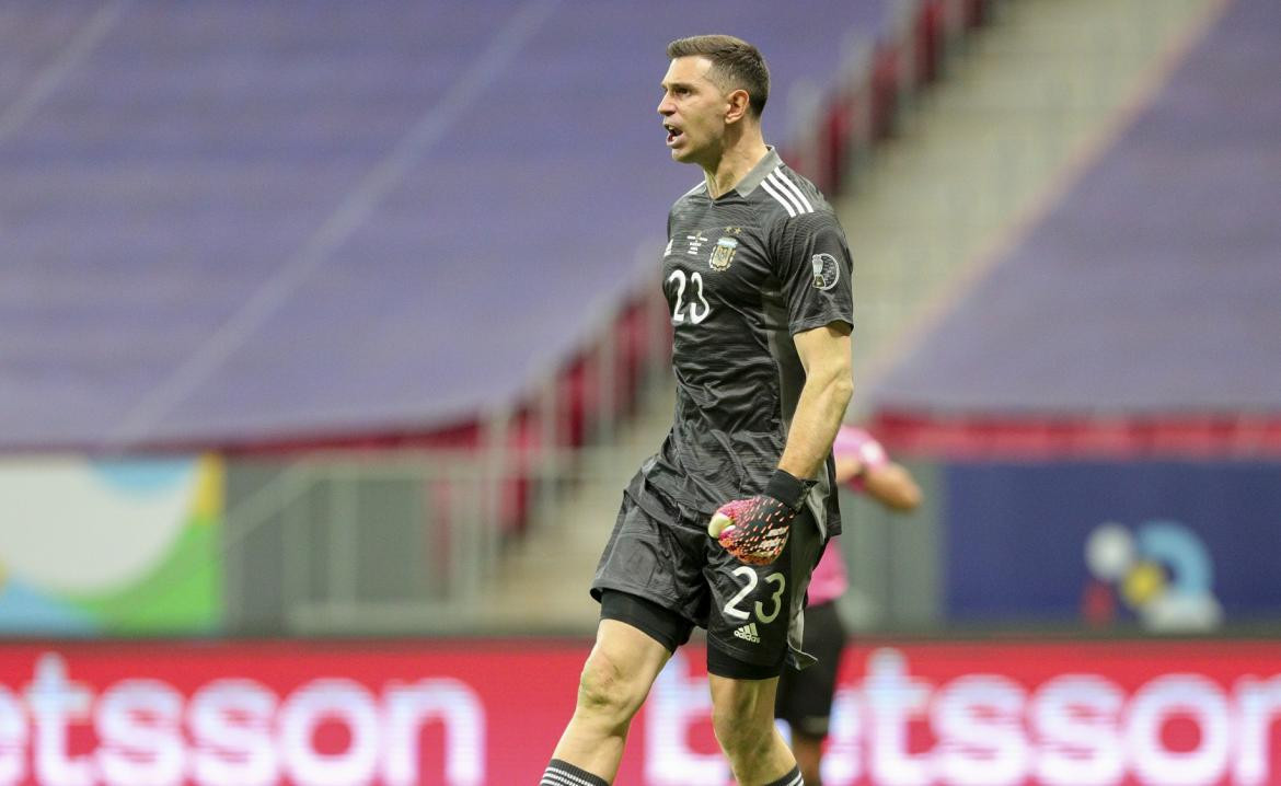 Emiliano Dibu Martínez, Selección Argentina, fútbol, NA	