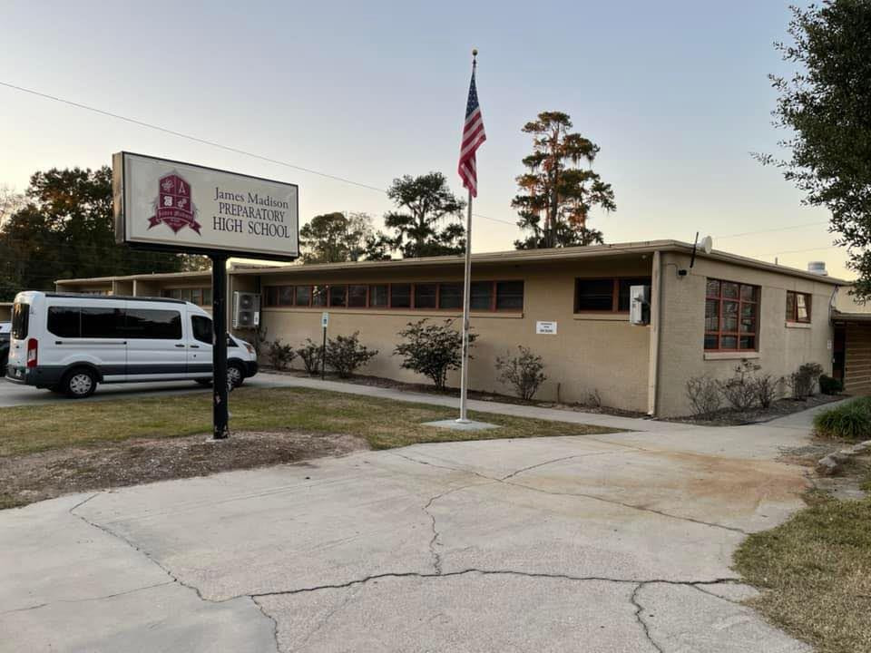 Escuela Secundaria James Madison en Florida, Estados Unidos. Foto: Facebook James Madison Preparatory High School