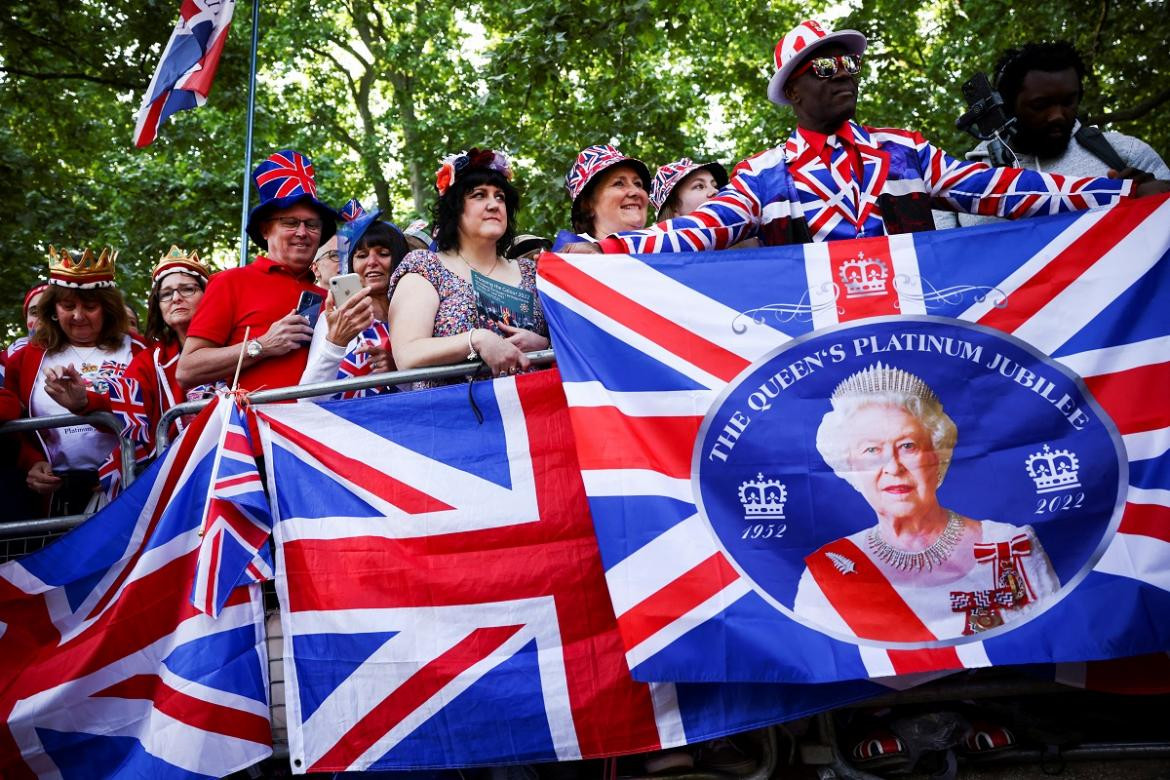 Jubileo de la reina Isabel II. Foto: Reuters.