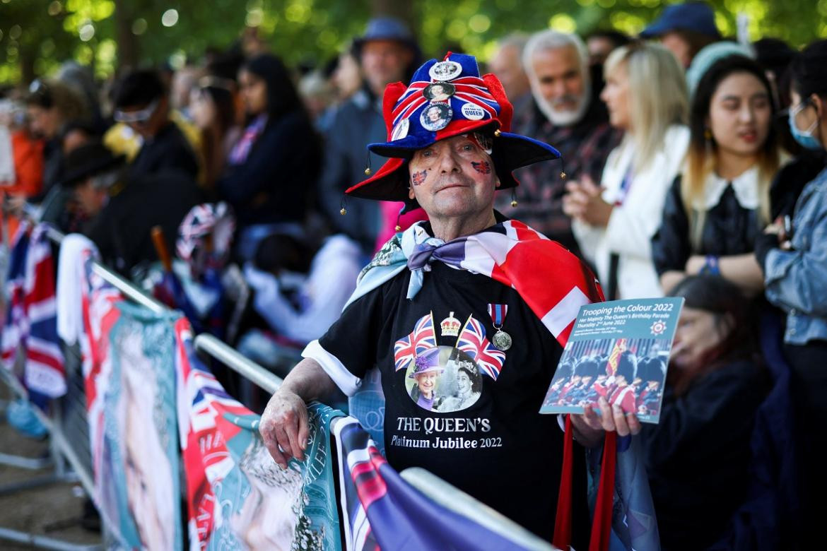 Jubileo de la reina Isabel II. Foto: Reuters.