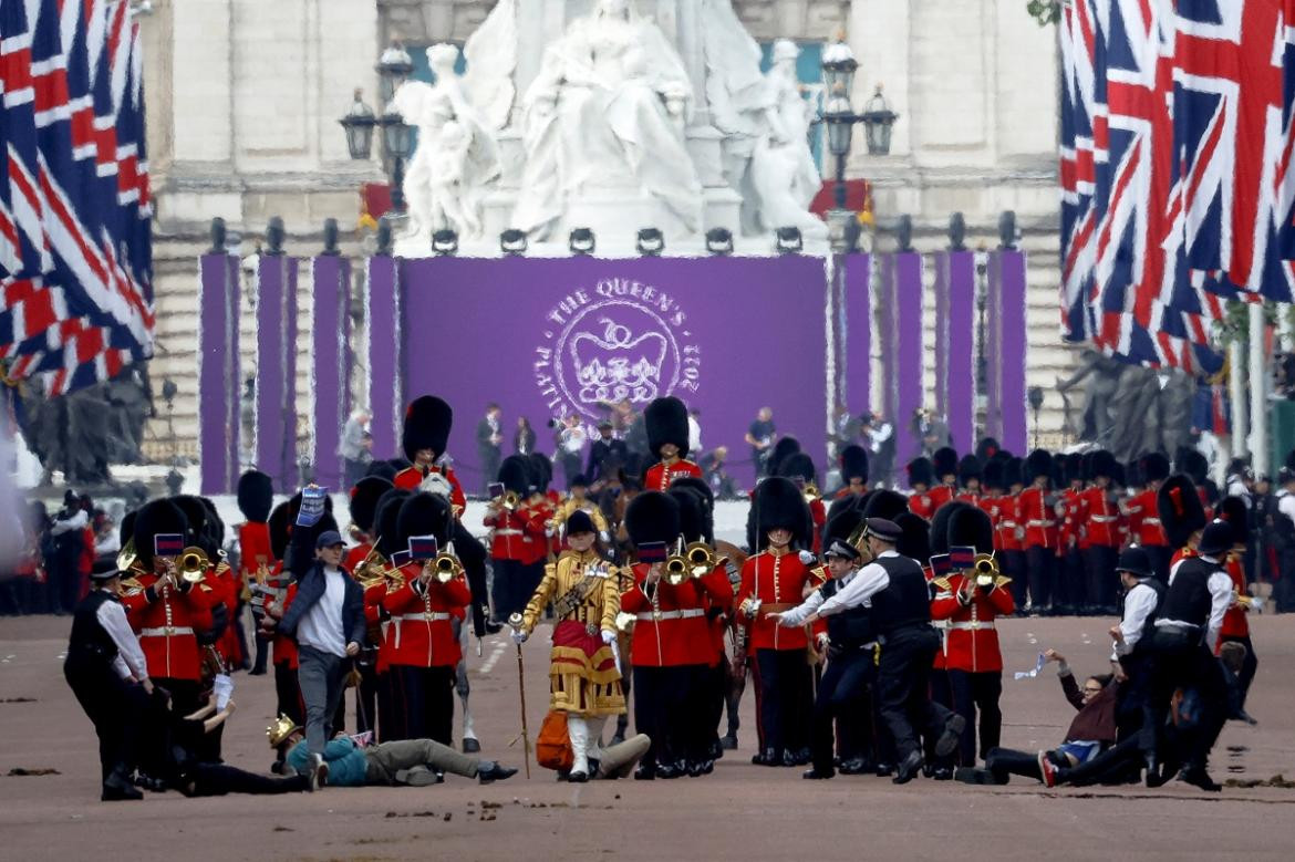 Jubileo de la reina Isabel II. Foto: Reuters.