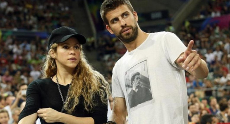Shakira y Gerard Piqué. Foto: Reuters.