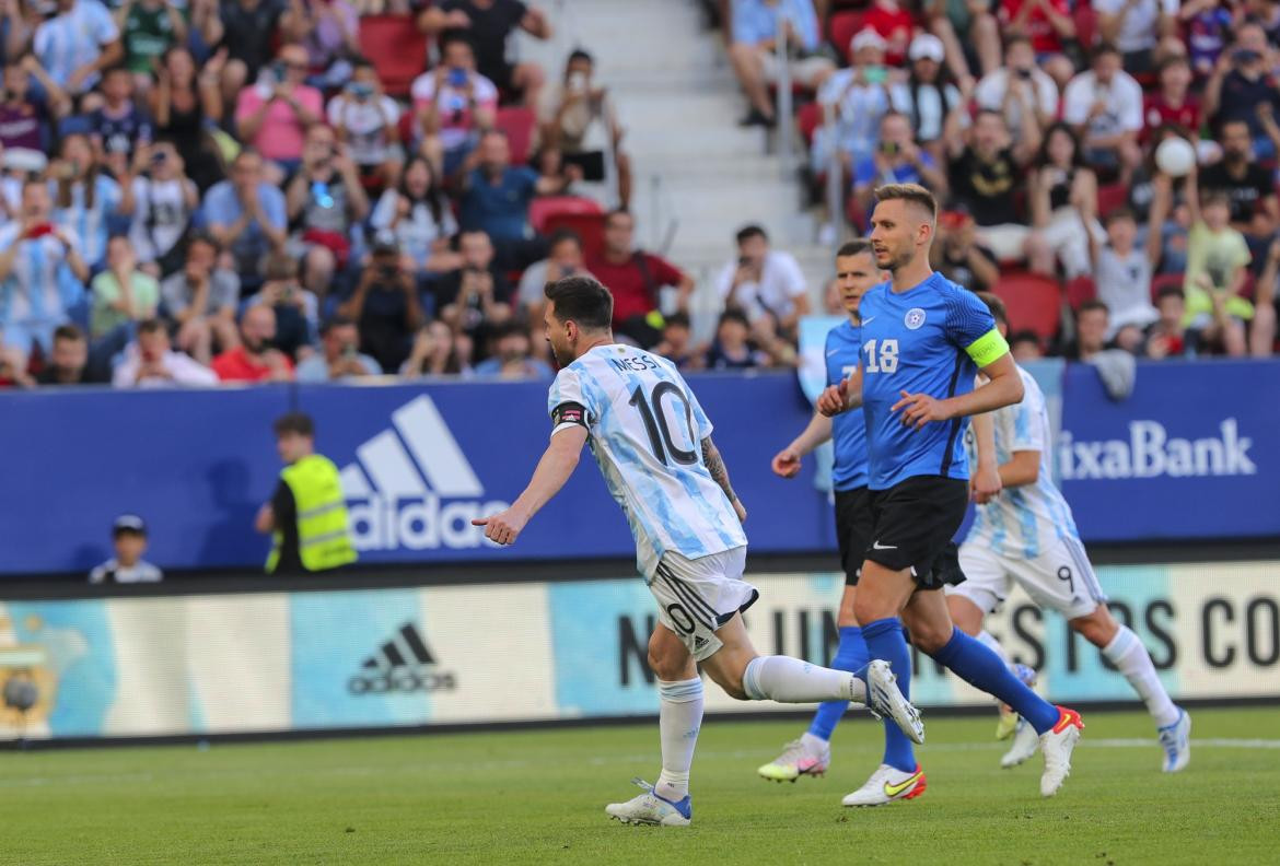 Argentina vs. Estonia, Selección Argentina, NA	