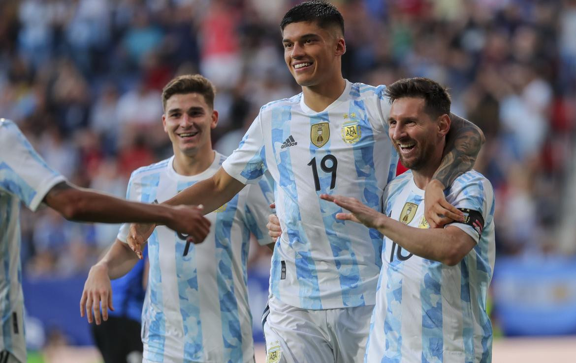 Argentina vs. Estonia, Selección Argentina, NA