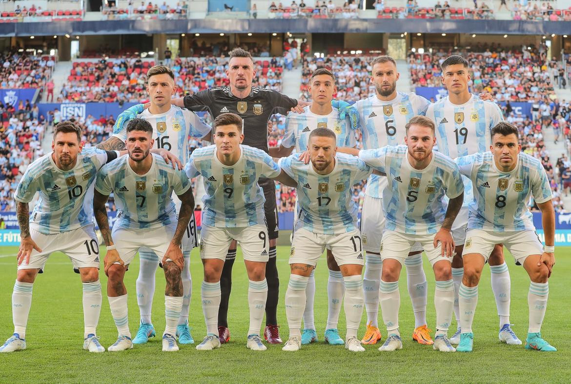 Selección Argentina. Foto: Twitter Selección Argentina