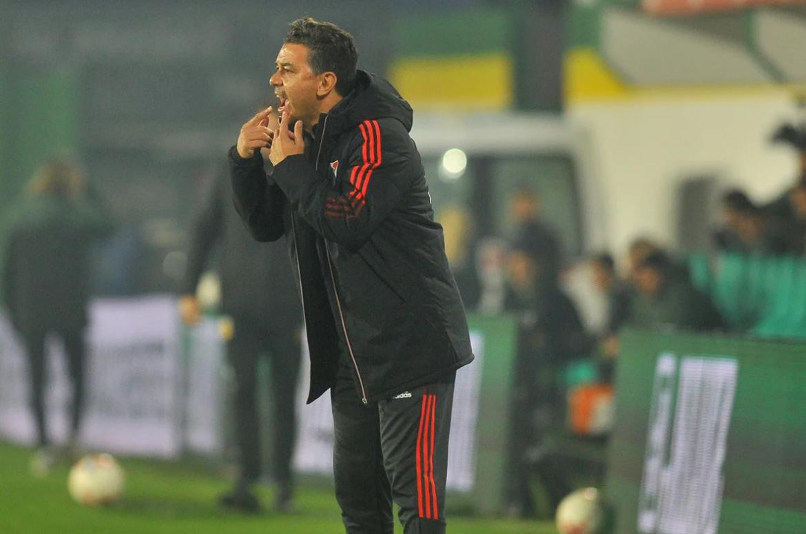 Marcelo Gallardo, técnico de River. Foto: Twitter.