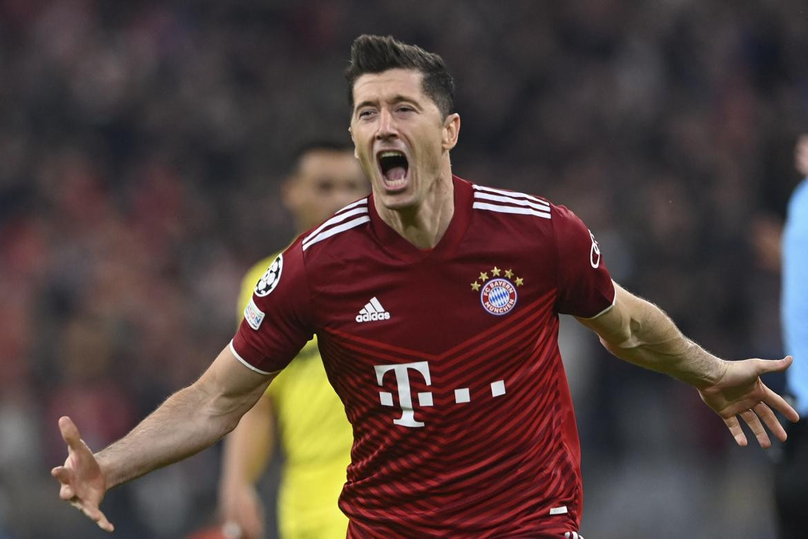 Robert Lewandowski, futbolista. Foto: NA.