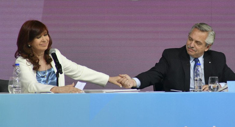 Cristina Fernández de Kirchner, Alberto Fernández, Gobierno, NA