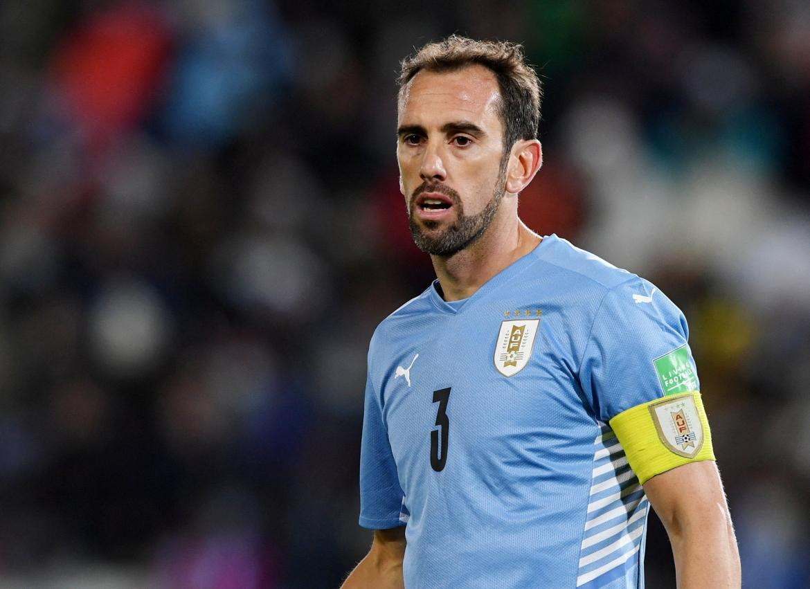 Diego Godín, futbolista. Foto: Reuters.