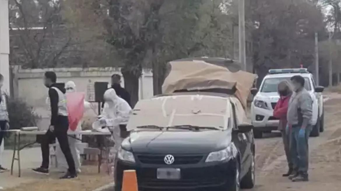 Crimen de un bebé en la localidad pampeana de Quetrequén. (Foto: gentileza El Diario de La Pampa).