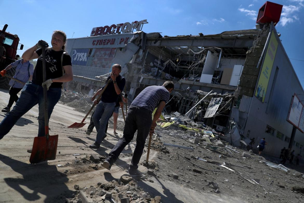 La tragedia de la guerra en Ucrania, Reuters