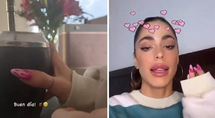 Rodrigo de Paul compartió la primera foto con Tini Stoessel y un detalle los expuso	