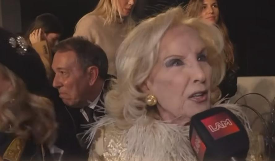 Mirtha Legrand en LAM. Foto: captura video.