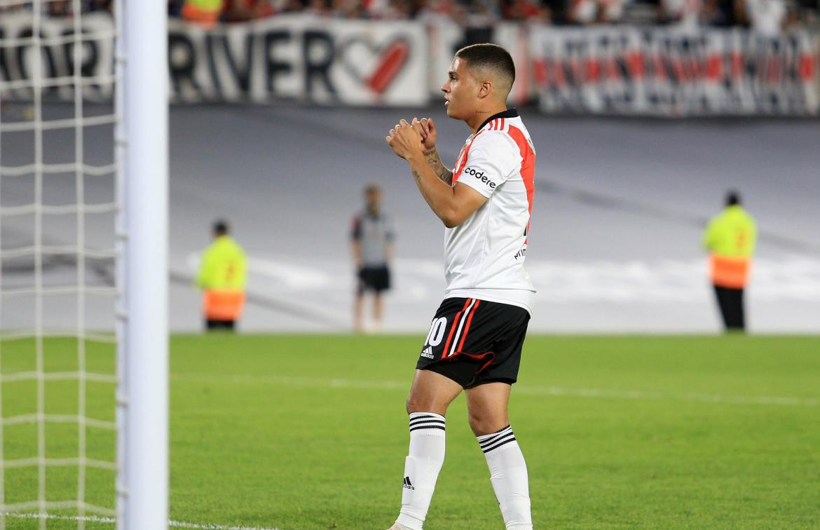 Juanfer Quintero, River. Foto: NA.