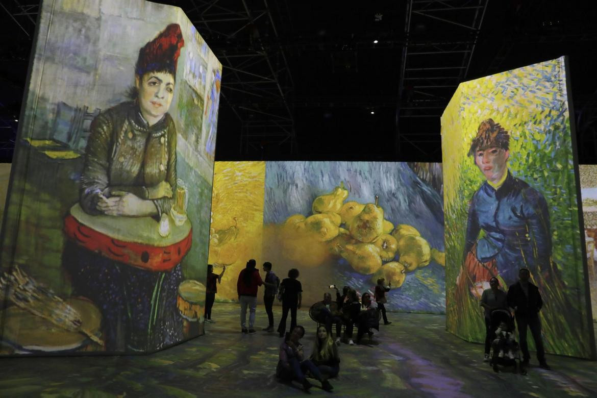 Beyond Van Gogh: The Inmersive Experience, en Bogotá. EFE