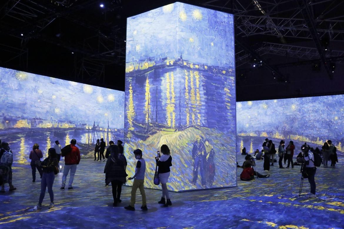 Beyond Van Gogh: The Inmersive Experience, en Bogotá. EFE