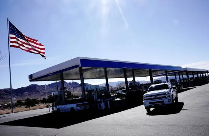 Estación de servicio en Estados Unidos. Foto: REUTERS.