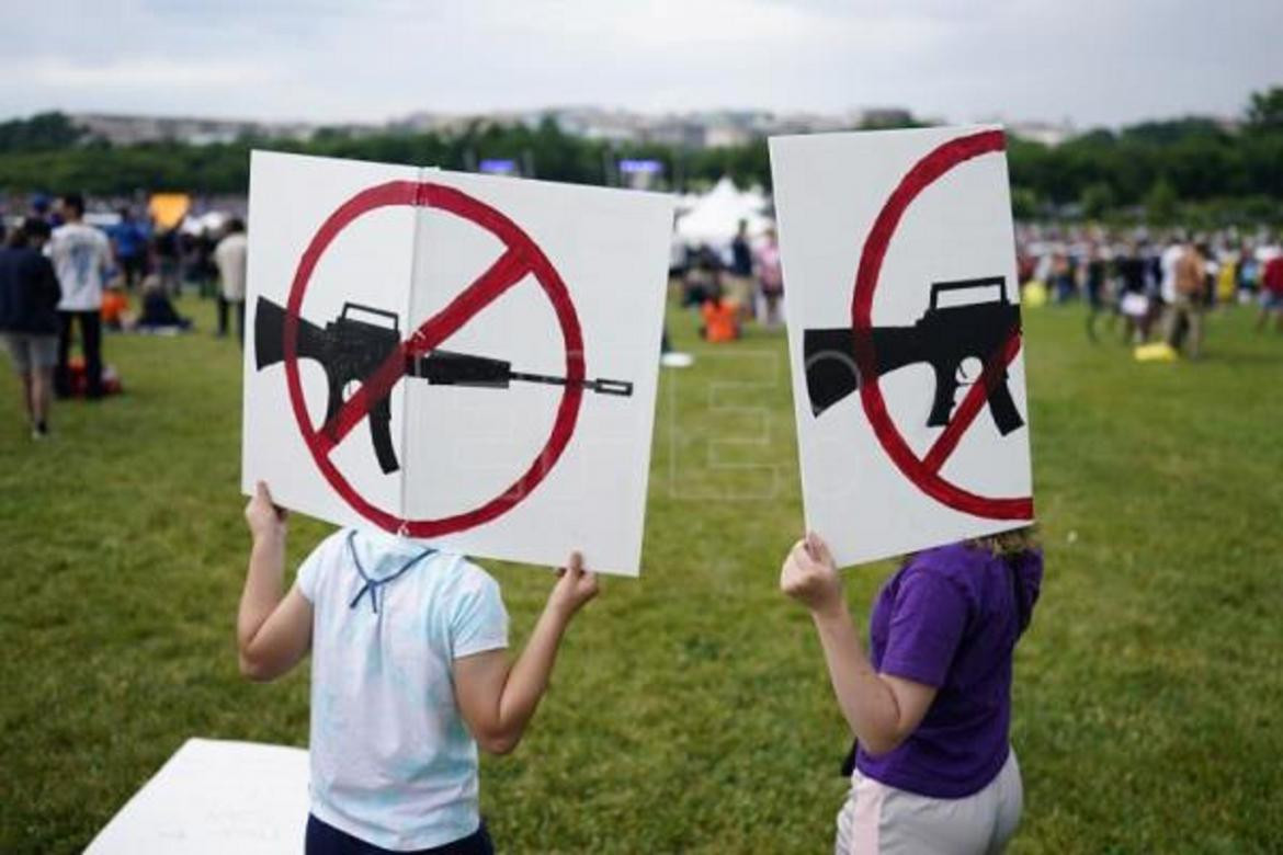 Marchas Estados Unidos. Foto: EFE