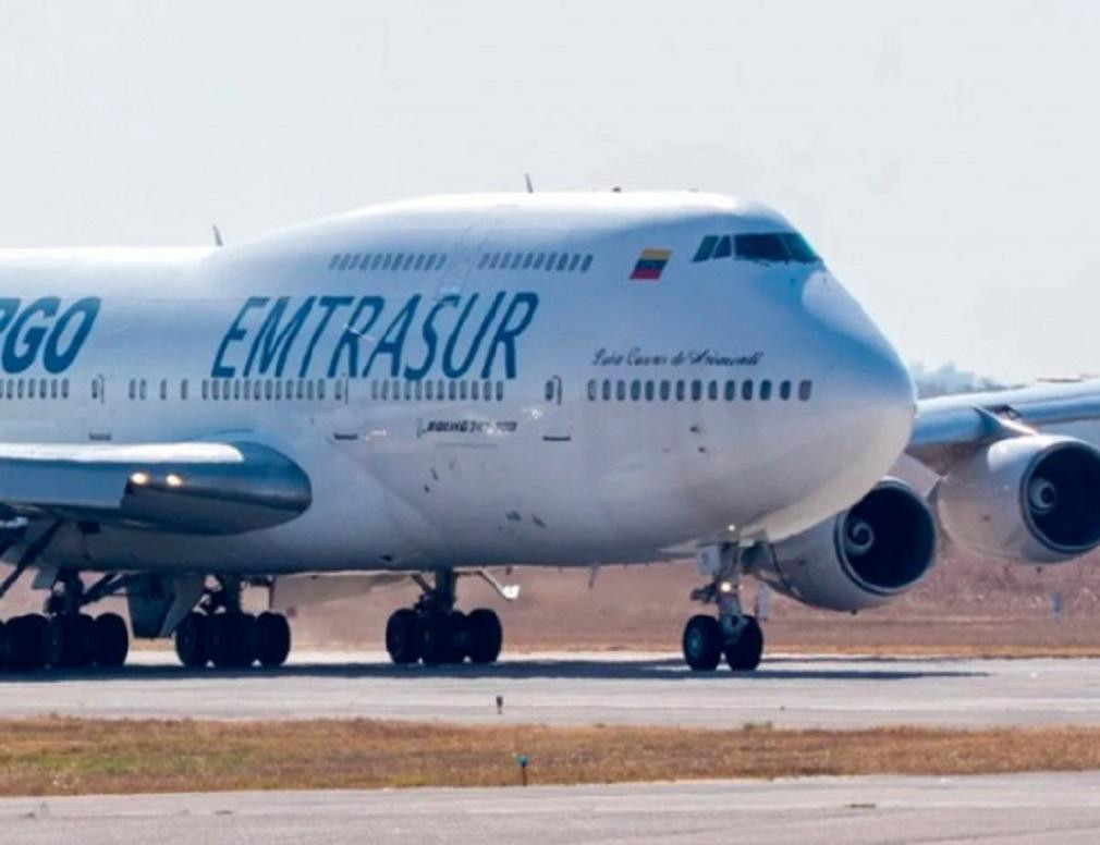 Avión venezolano-iraní retenido, NA