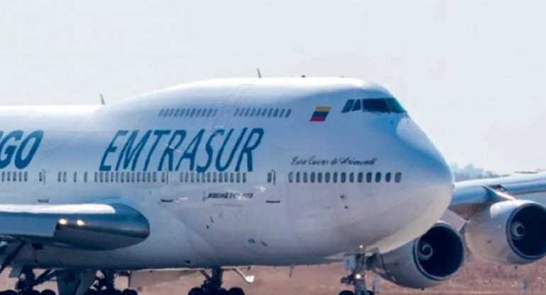 Avión venezolano-iraní retenido, NA