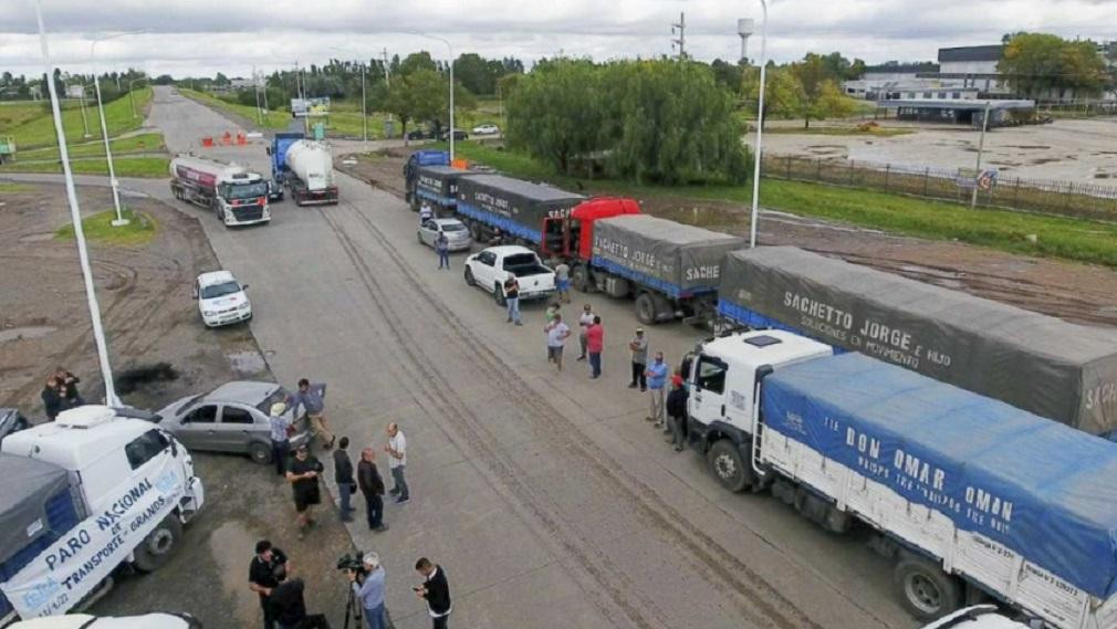 Transporte, camiones, protesta, NA, FETRA