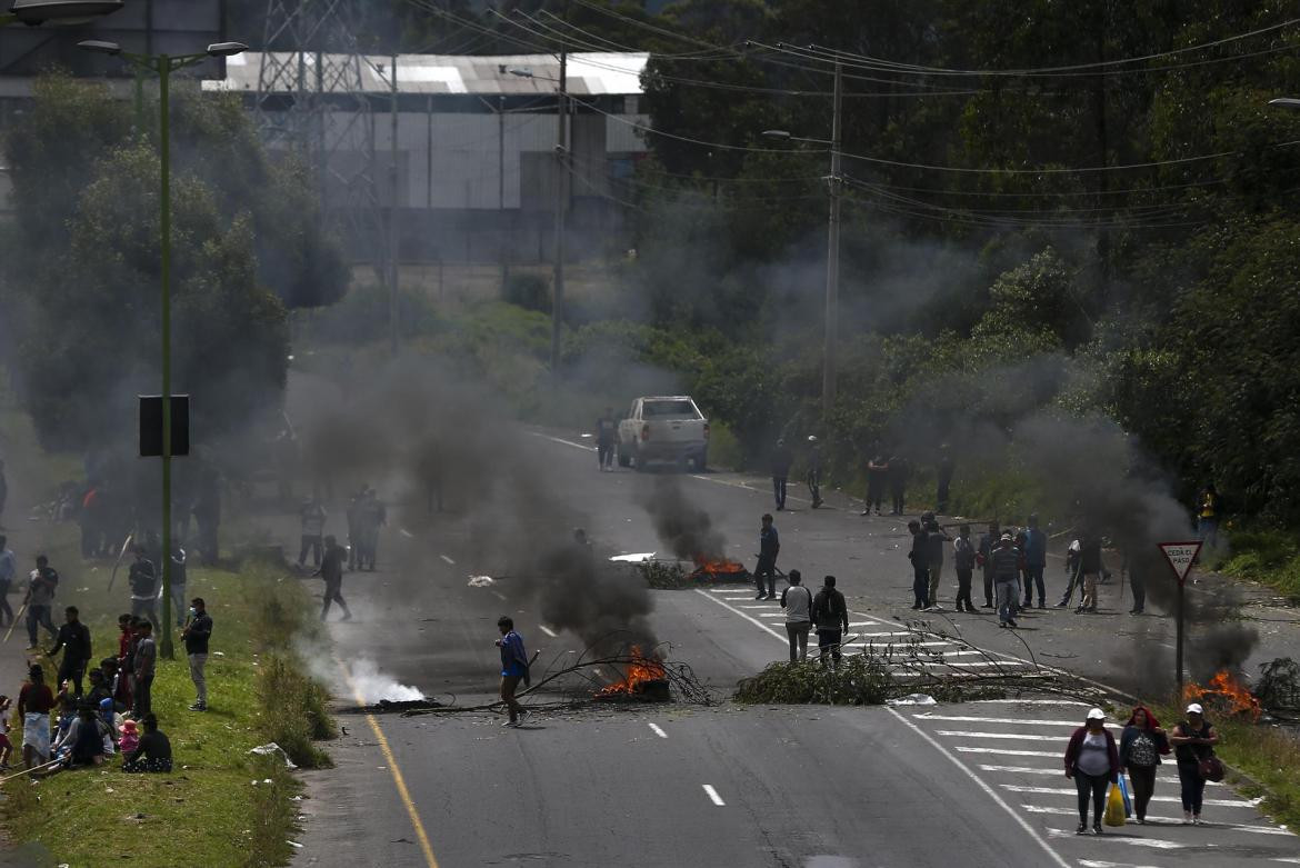 Ecuador: crece la tensión con la detención del líder de las protestas contra el Gobierno, EFE