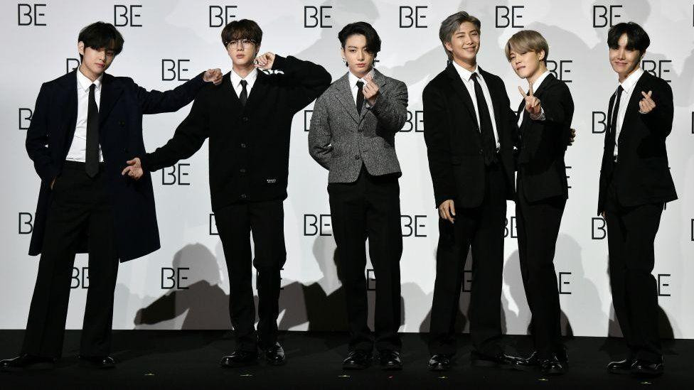 BTS, banda musical. Foto: Reuters.