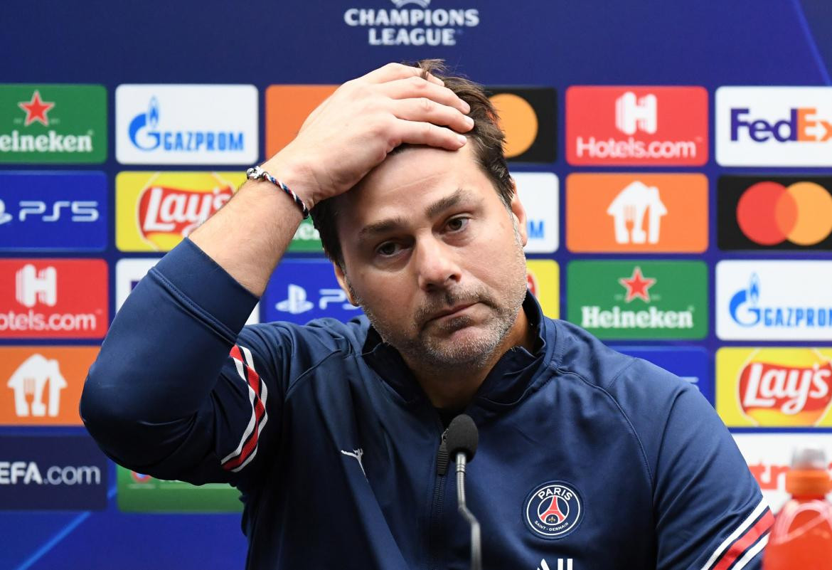 Mauricio Pochettino, PSG. Foto: Reuters.