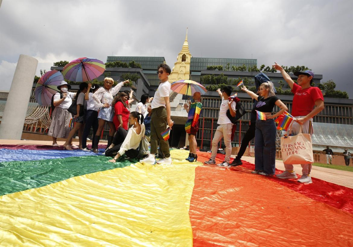 Matrimonio igualitario en Tailandia. Foto: EFE.