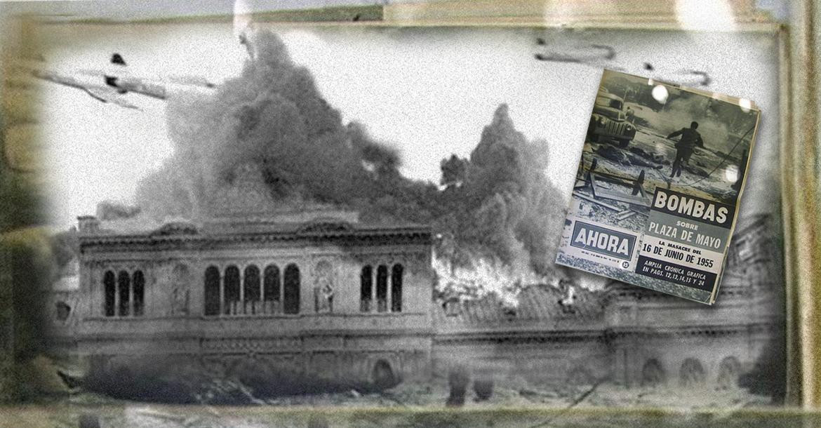 Bombardeo de Plaza de Mayo, 16 de junio de 1955, Fotos Archivo General de la Nación	