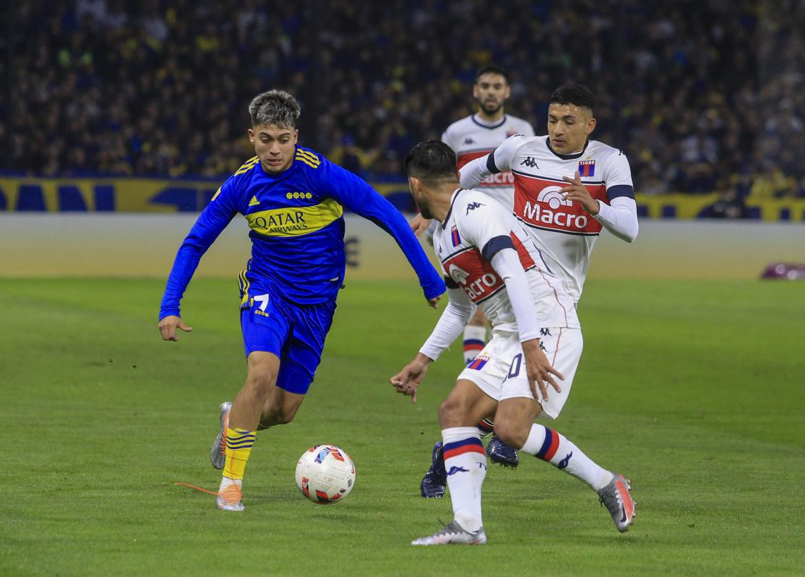 Boca vs Tigre, fútbol argentino. Foto: NA.