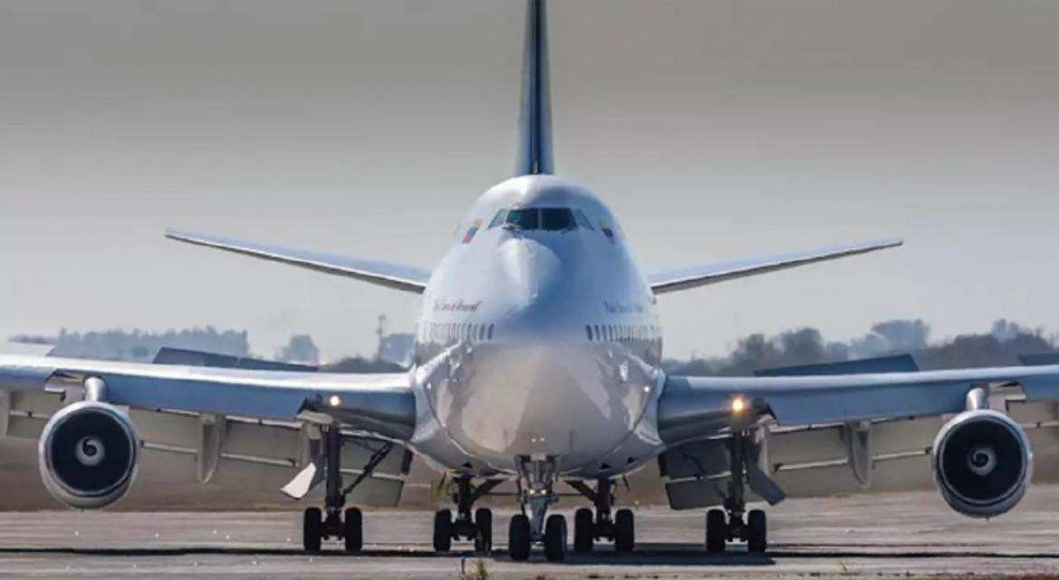 Avión venezolano