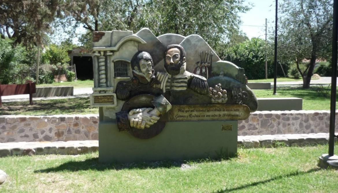 Monumento de Pacto de los Cerrillos. Foto: internet.