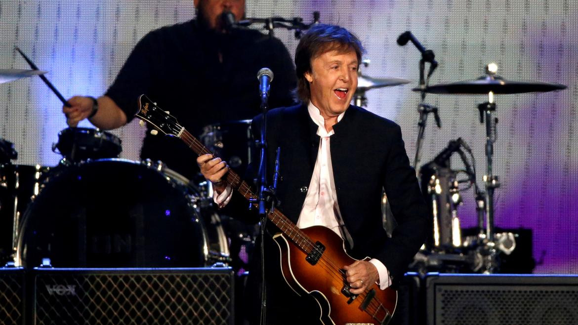 Paul McCartney, músico. Foto: Reuters.