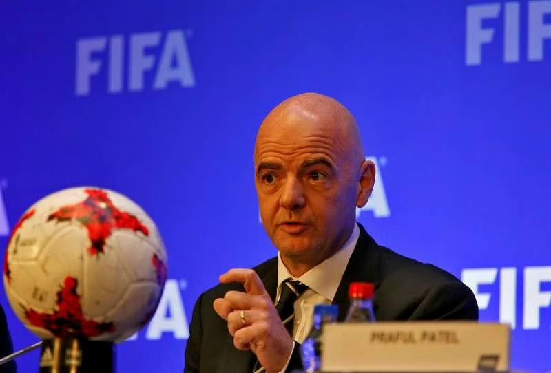 Gianni Infantino, FIFA. Foto: Reuters.