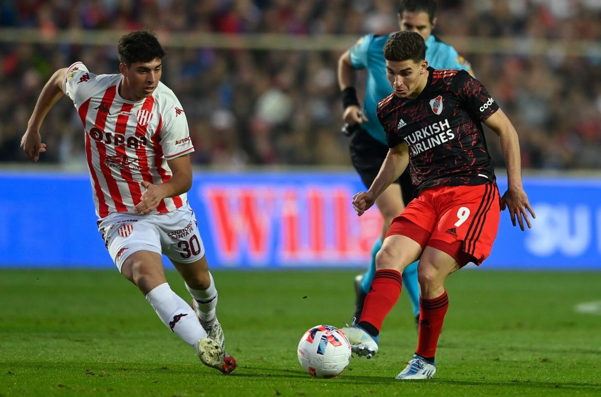 Unión vs. River, fútbol argentino, NA