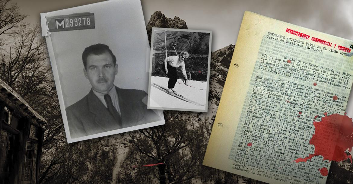 Josef Mengele y Nora Eldodt, fotos AGN, asesinatosdiscretosnovela.wordpress.com
