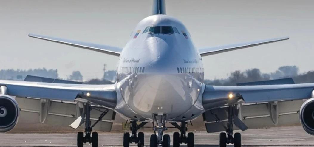 Avión venezolano con iraníes, Foto NA